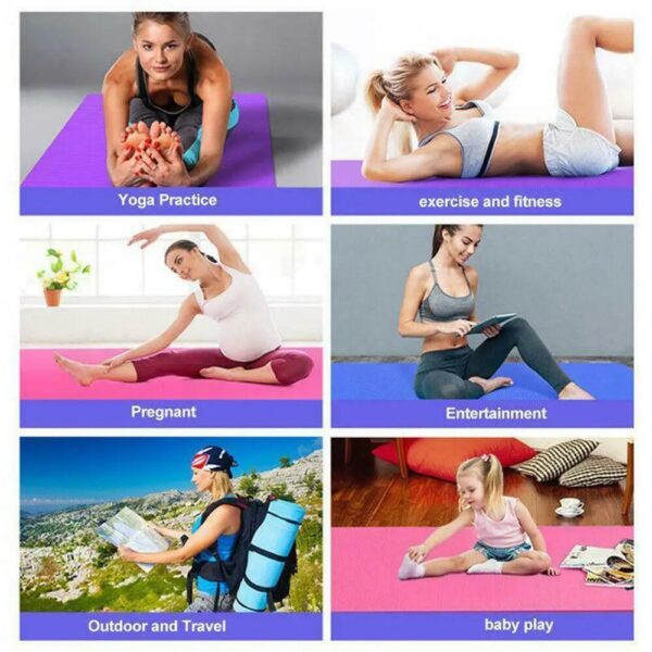 1/2-Inch Extra Thick Exercise Yoga Mat - Image 7