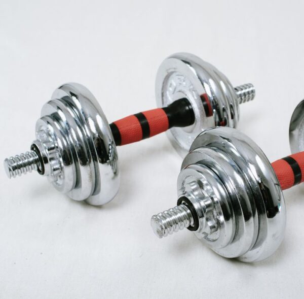 York Fitness adjustable weight dumbbell set 20kg